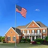 30ft outdoor advertising flag pole decorative aluminium flag pole retractable aluminum pole