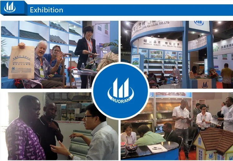 Color De La Arena De Aluminio De Zinc Piedra Techos De Metal Revestido