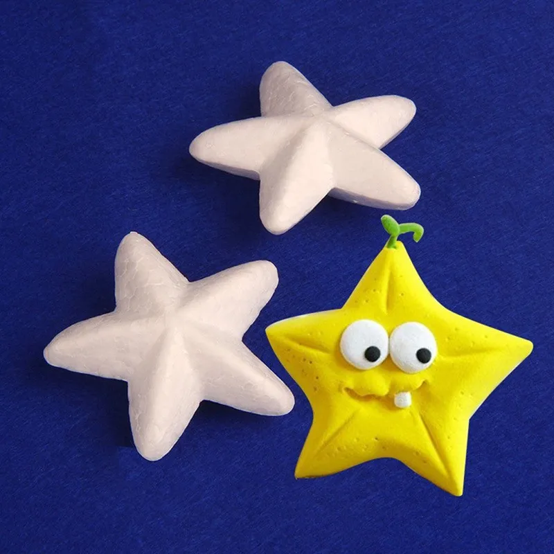 Smooth Wholesale Virgin Eps Polystyrene Figure Shape Star 6cm Foam ...