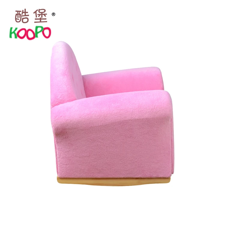 hot selling soft kids rocking chair