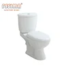 Africa style sanitary ware two piece twyford toilet and sink 3 color wc toilet
