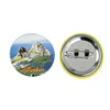 Shape New Arrive Wholesale Price Souvenir Button Make Blue Company Logo Enamel Lapel Trading Pins Custom Metal Badge Emblem