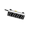 Red 3 in 1 LED R8025 Digital Clock Temperature Voltage Module DIY