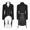 Y-771 Halloween Party Steampunk Slim-fitting Swallow Tail Stitching Worsted Jacket