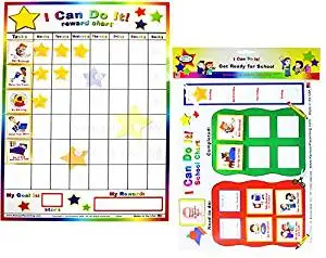 Buy Kenson Kids Reward And Responsibility Chart With Supplemental Get Ready For School Chart In Cheap Price On Alibaba Com