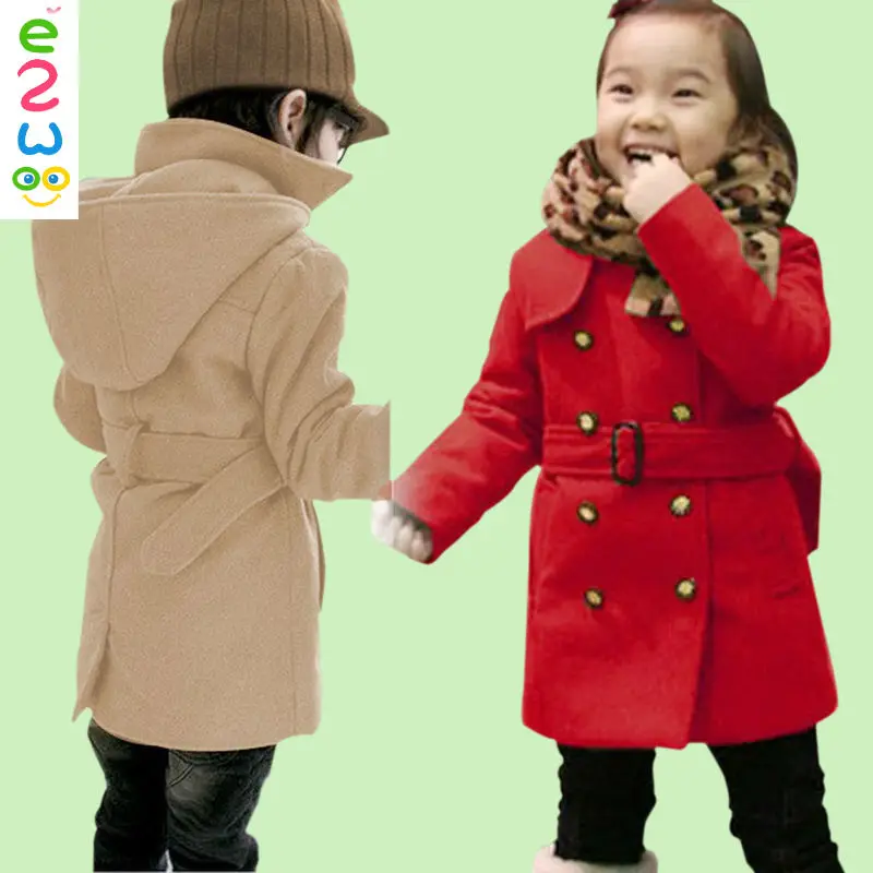 baby girl red winter coat