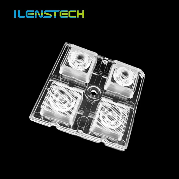2x2 Lens Arrays for roadway and high-bay led lens and reflector for Osram