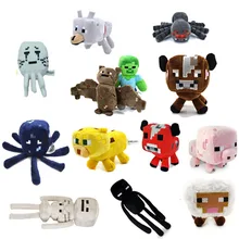 Minecraft Plush Toys 13 Styles Soft Stuffed Animal Doll Kids Game Cartoon Toy brinquedos Children Gift Free shipping