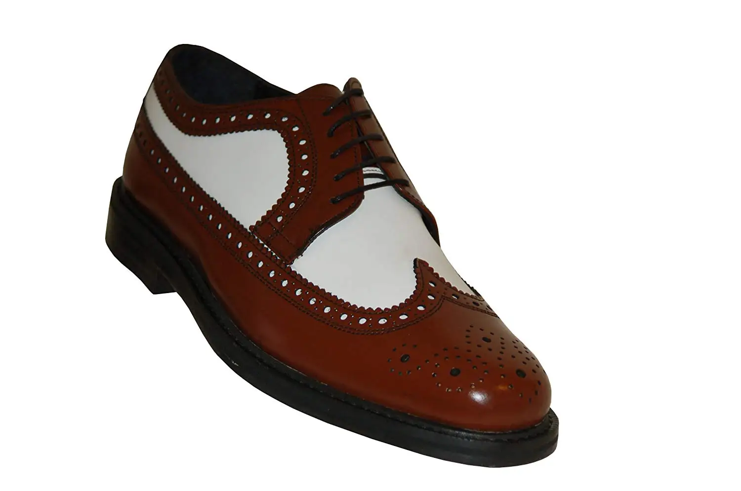 Buy Brown and White Wingtips 1920s1930s Vintage Style All