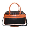 Classic sport retro duffle travel bowling bag with pvc leather