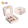 Encai Boutique Jewelry Storage Box Vintage Multi Compartment Jewelry Case With Mirror