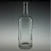 1.75L High Class Vodka Rum Clear Liquor Cylindrical Glass Bottle