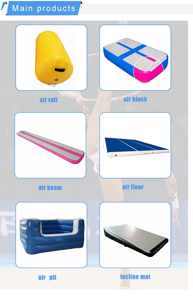 Pro Airtrack Inflatable Airfloor Mat For Tumble Rhythmic Competition