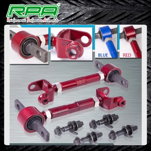 01-05 Honda Civic ES red adjustable front and rear camber kit.jpg
