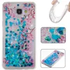 2017 mobile phone accessories new type glitter star liquid cell phone case for Samsung galaxy A3