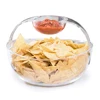 Arched Chip and Dip Bowl For Salad and Other Snack Foods