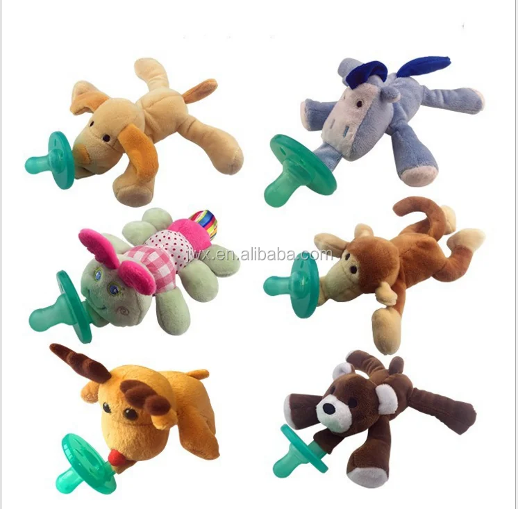 Stuffed Animal Pacifier Holder Detachable,Pacifier Holder Stuffed