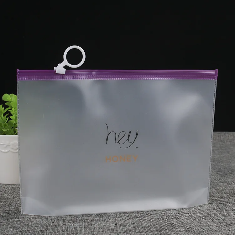 Custom High Quality Print Logo Plastic Packaging Pvc Matte Cosmetic