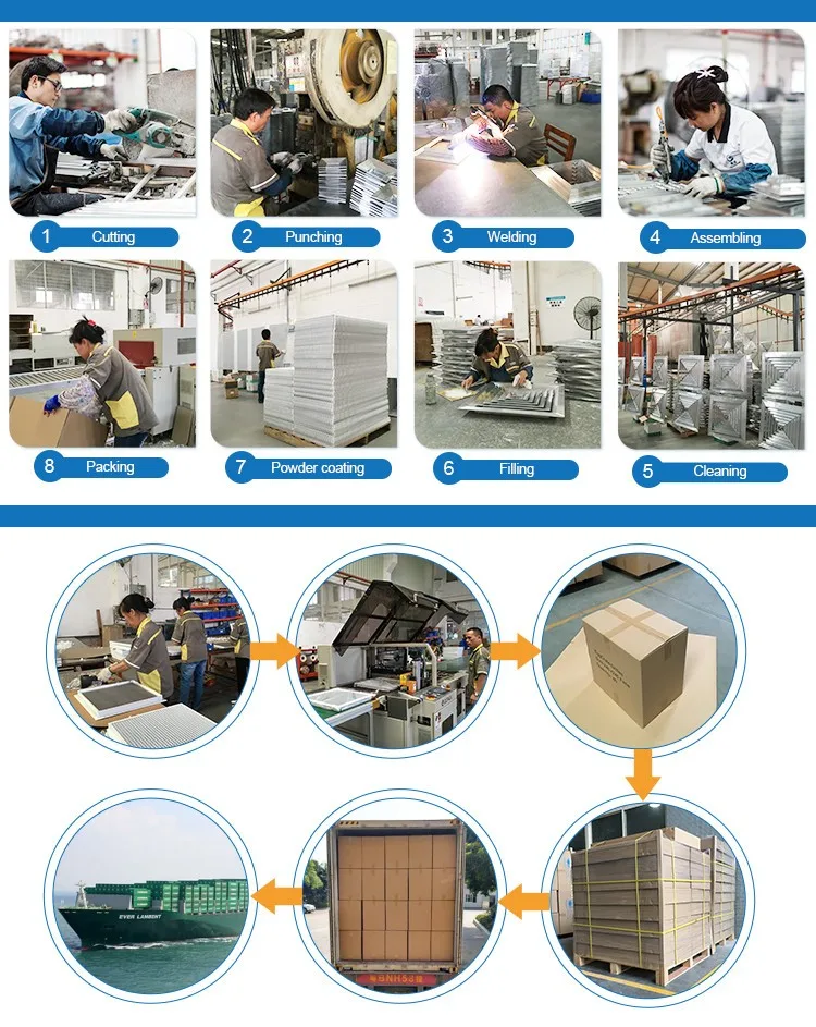 Hvac Aluminium Fixed Core Return Exhaust Air Grille Buy Air Grille