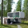 Prefab House Use modern popular container home luxury sleeping capsule prefab houses apple cabin