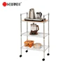 DIY Chrome Metal Kitchen Utensil Rack/Kitchen Ware Rack,Iron Kitchen Cart