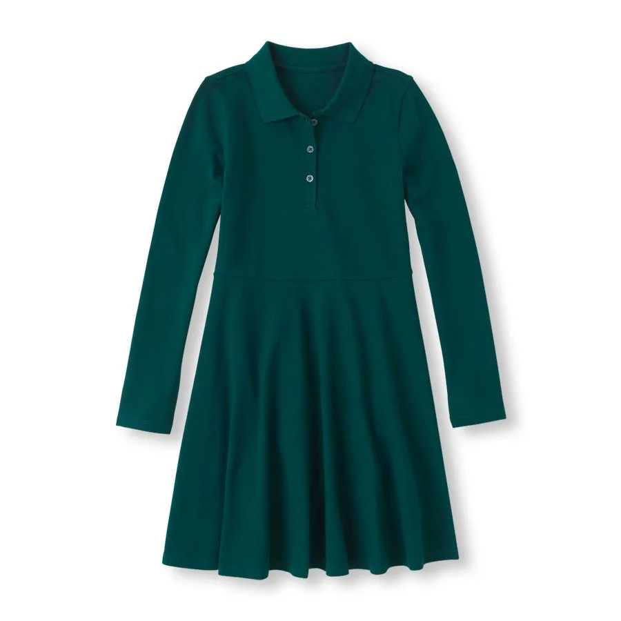 school uniform polo dress