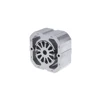 Fire-proof dc motor stator and rotor lamination stack