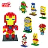 30 boxes free shipping !!! Nano block fugures Diamond blocks