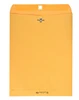 Clasp Envelopes, Recycled, 9 x 12 - Inches, 28lb, Brown Kraft, Box of 100 (38190)