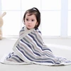S4216 fashion home textile cable knit cozy warm kids blankets striped knitted baby blankets for wholesale