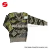 Durable Wool and Acrylic Camouflage Tactical Sweater Men