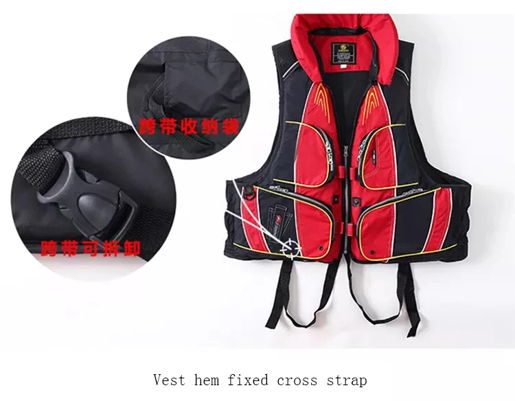 Factory Direct Cheap Price New Customized Color Fishing Life Jacket For 