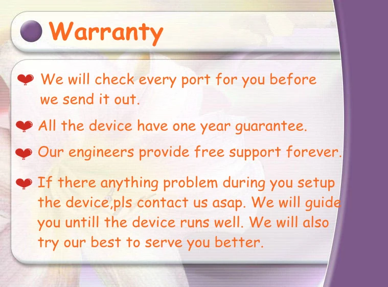 warranty