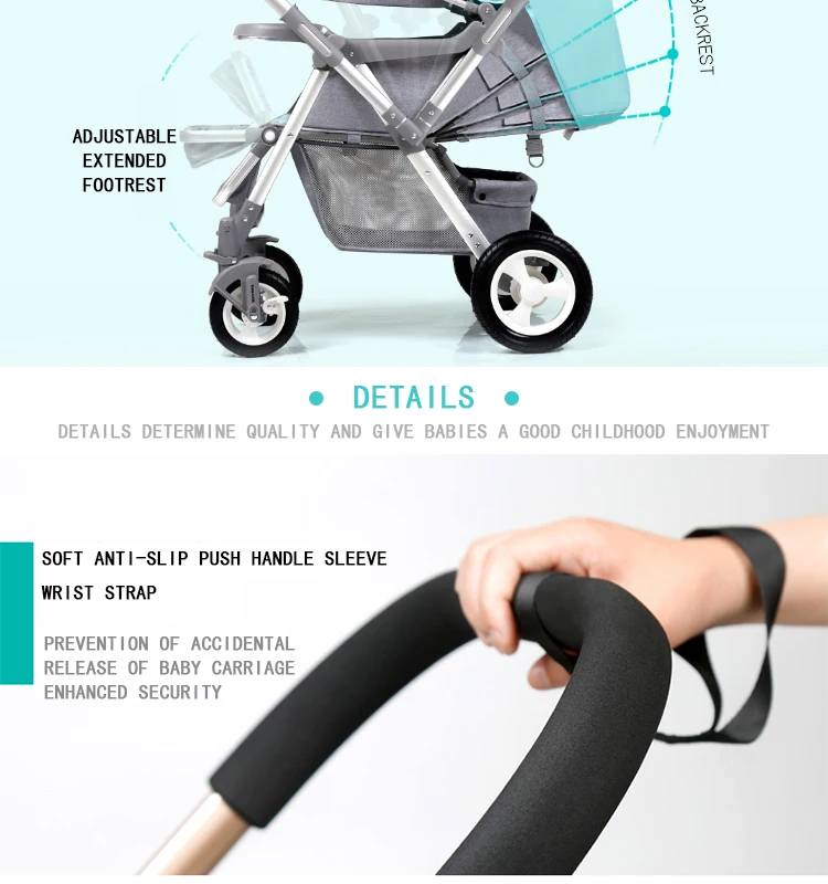 2022 Eva Wheels Baby Pram Linked Brake System Big Baby Stroller 258 Buy Eva Wheels Baby Pram