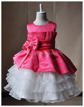 Latest Design Kids Party Wear Dresses For Girls Fancy Birthday Dress For