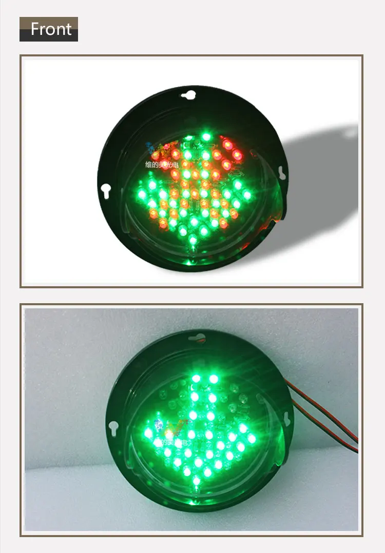 For parking system use red and green 100mm traffic light with attractive design