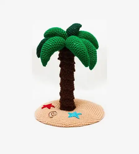 Decoração do Quarto do Bebê Palmeira Crochet Chocalho. Brinquedo 5 Palmeira crochet chocalho. decoração do quarto do bebê brinquedo