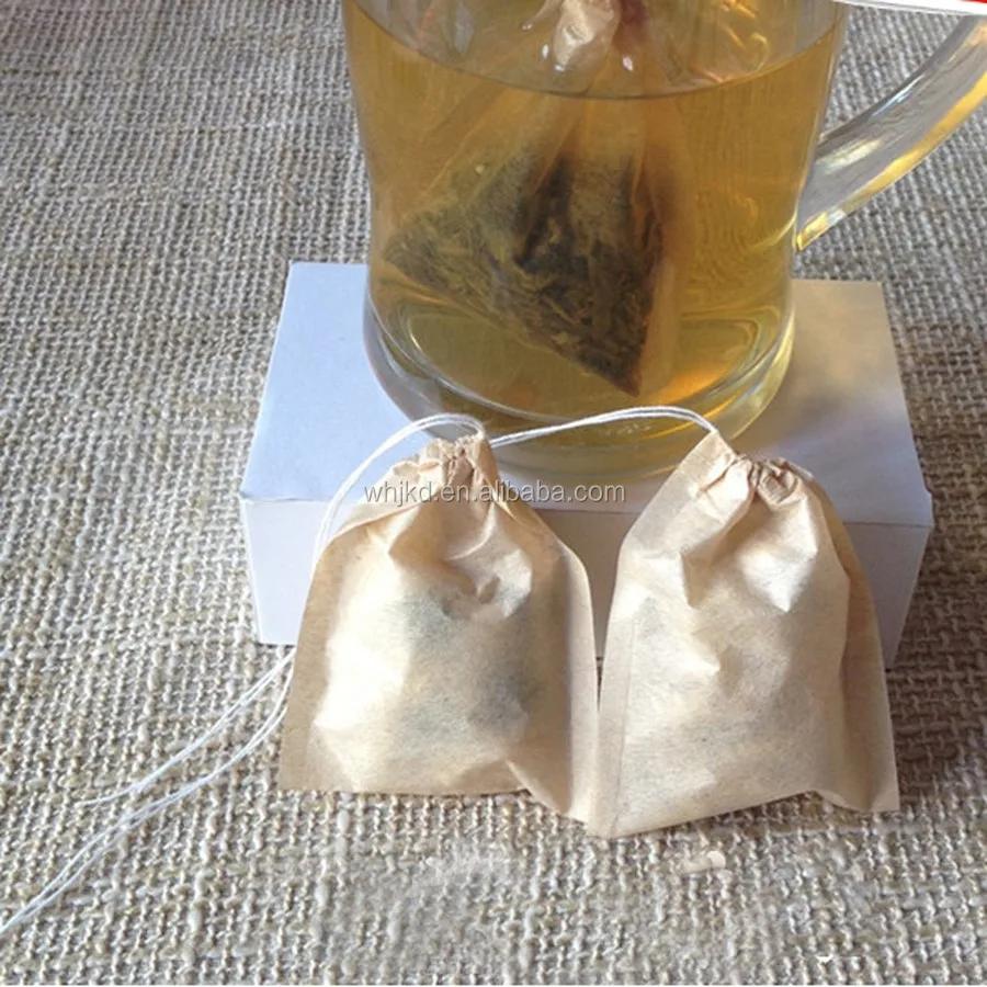 Tea Filter Bags Disposable Tea Infuser With Drawstring For Loose Leaf