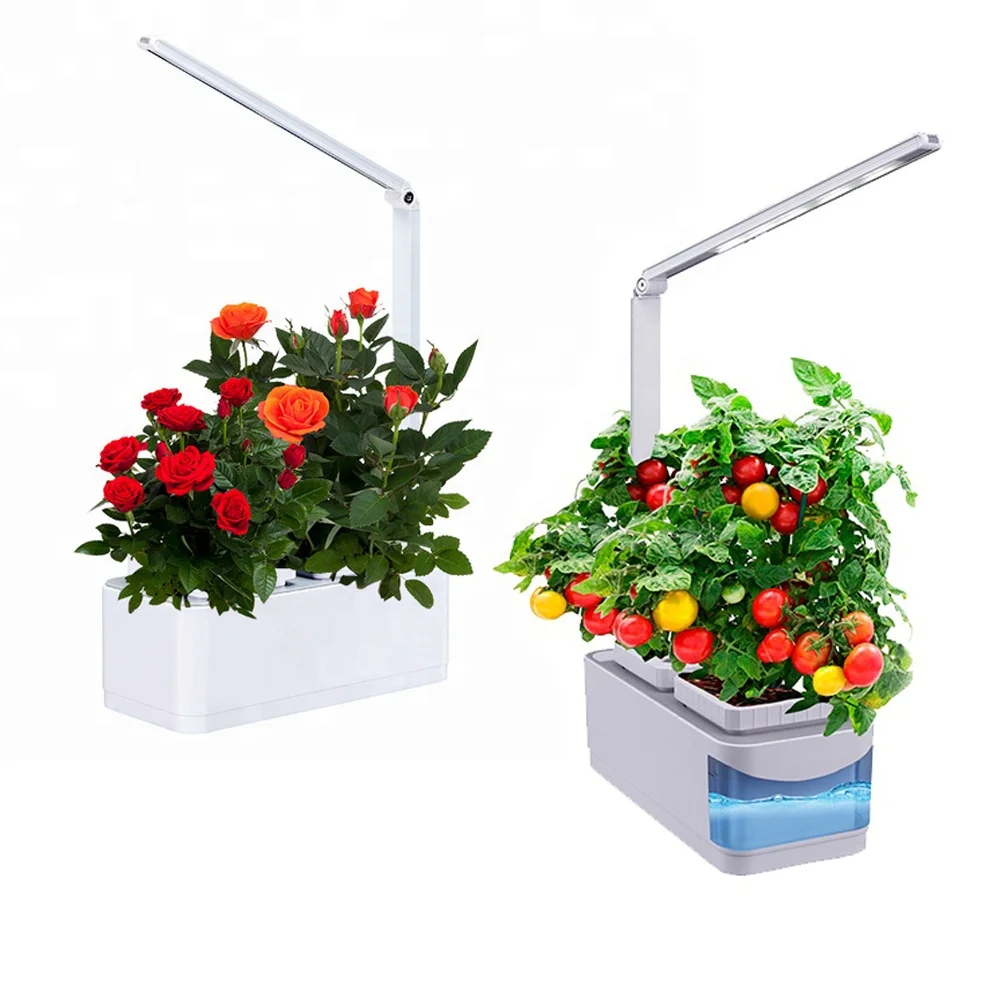 Indoor Herb Garden Hydroponics Growing System With Timer Function