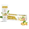 Bright up Ginger Toothpaste OEM Whitening Organic Dentifrice Antimicrobial Tooth Paste