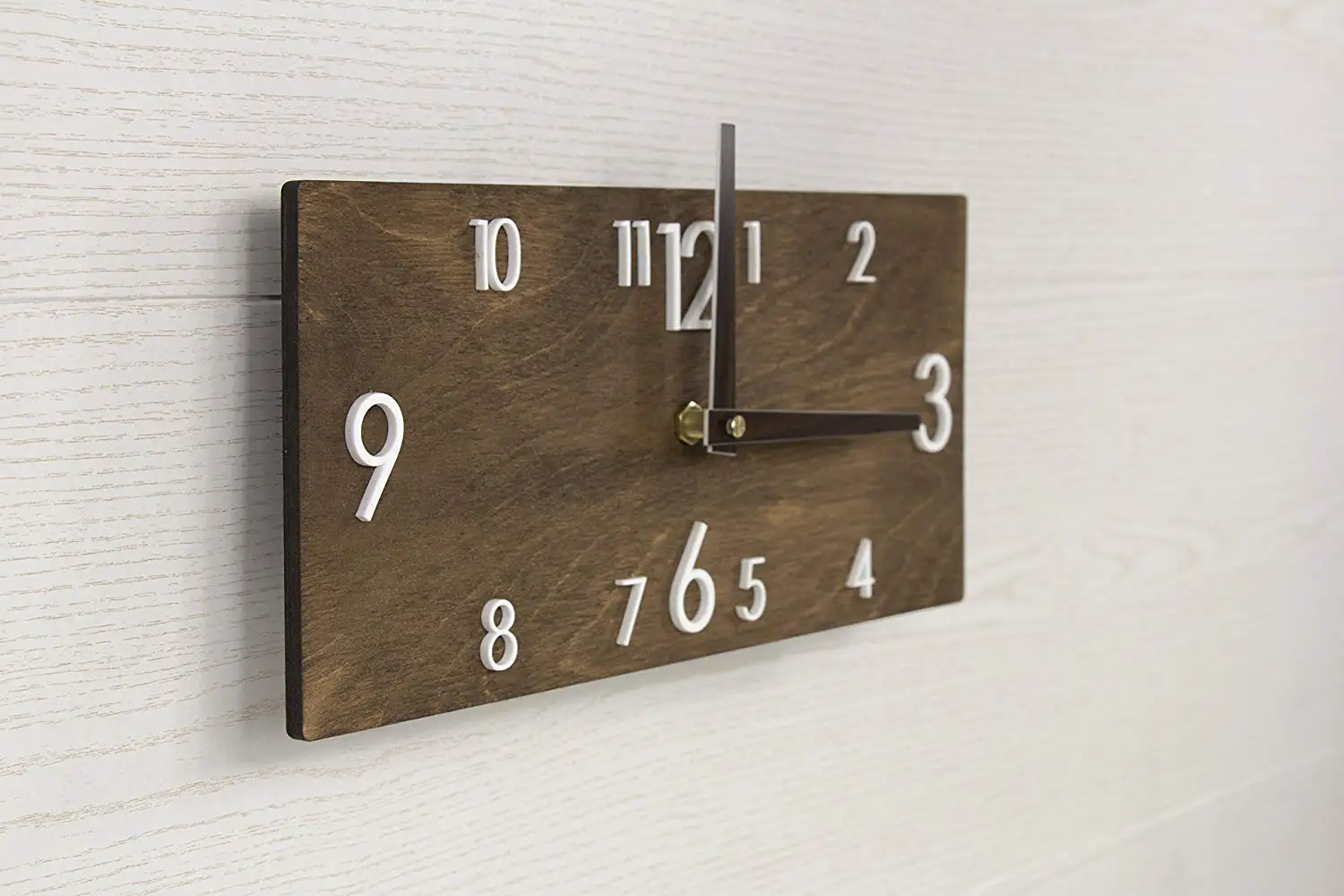 rectangle kitchen wall clock