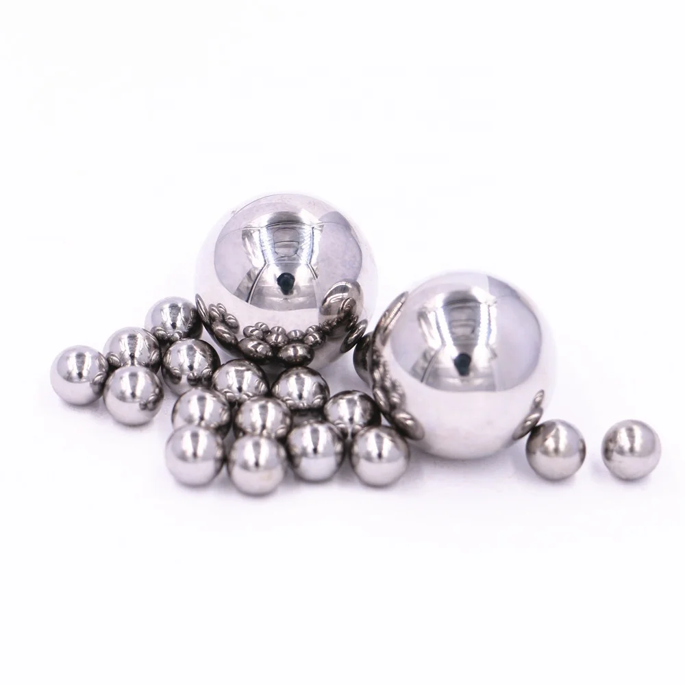 Grade 16 Polished 440C Stainless Steel Ball Bearings 5.556mm 10 7/32" Dia. 