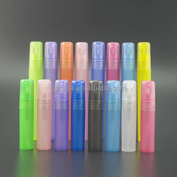 10ml Pen Clip Fine Mist,10 Pcs Plastic Frosted Atomizer Vials