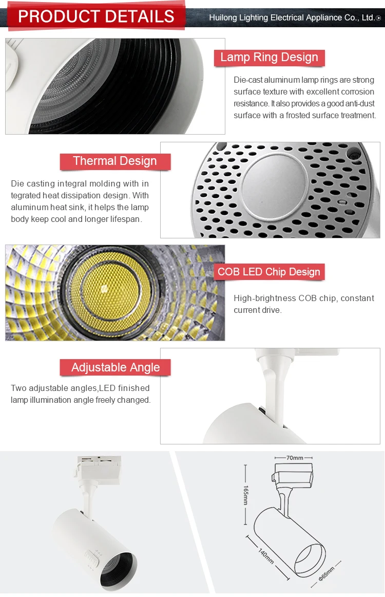 Rotating industrial small professional commercial landscape waterproof cob ceiling moving led mini standing spotlight