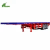 Container Transport 3 Axles Truck Semi Trailer Flatbed 40ft