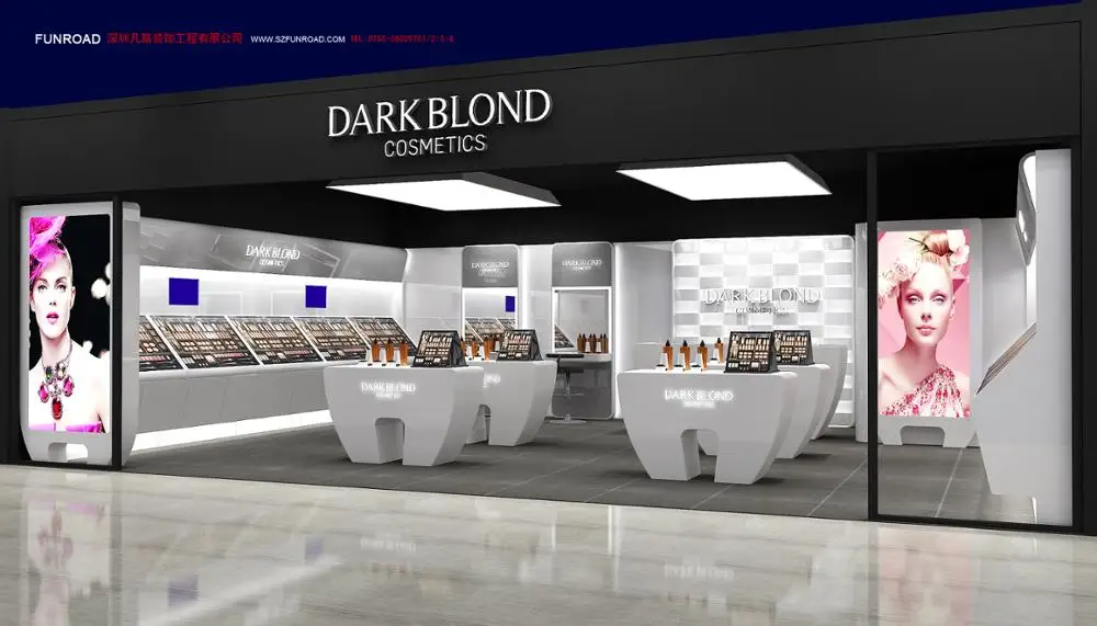 Victoria S Secret Cosmetic Store Furniture Design With Display