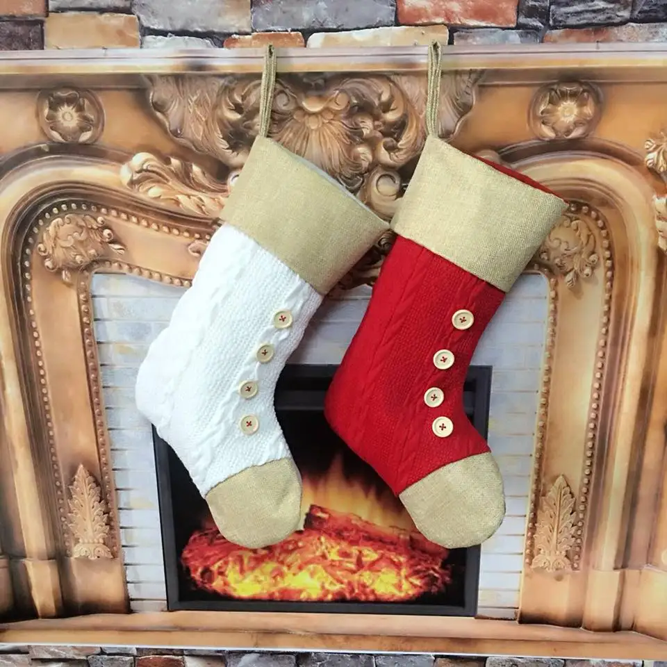 ホリデークリスマスソックスハンギングニットクリスマスかぎ針編みパターンストッキング Buy クリスマスストッキング クリスマスかぎ針柄ストッキング クリスマスの靴下ぶら下げ Product On Alibaba Com