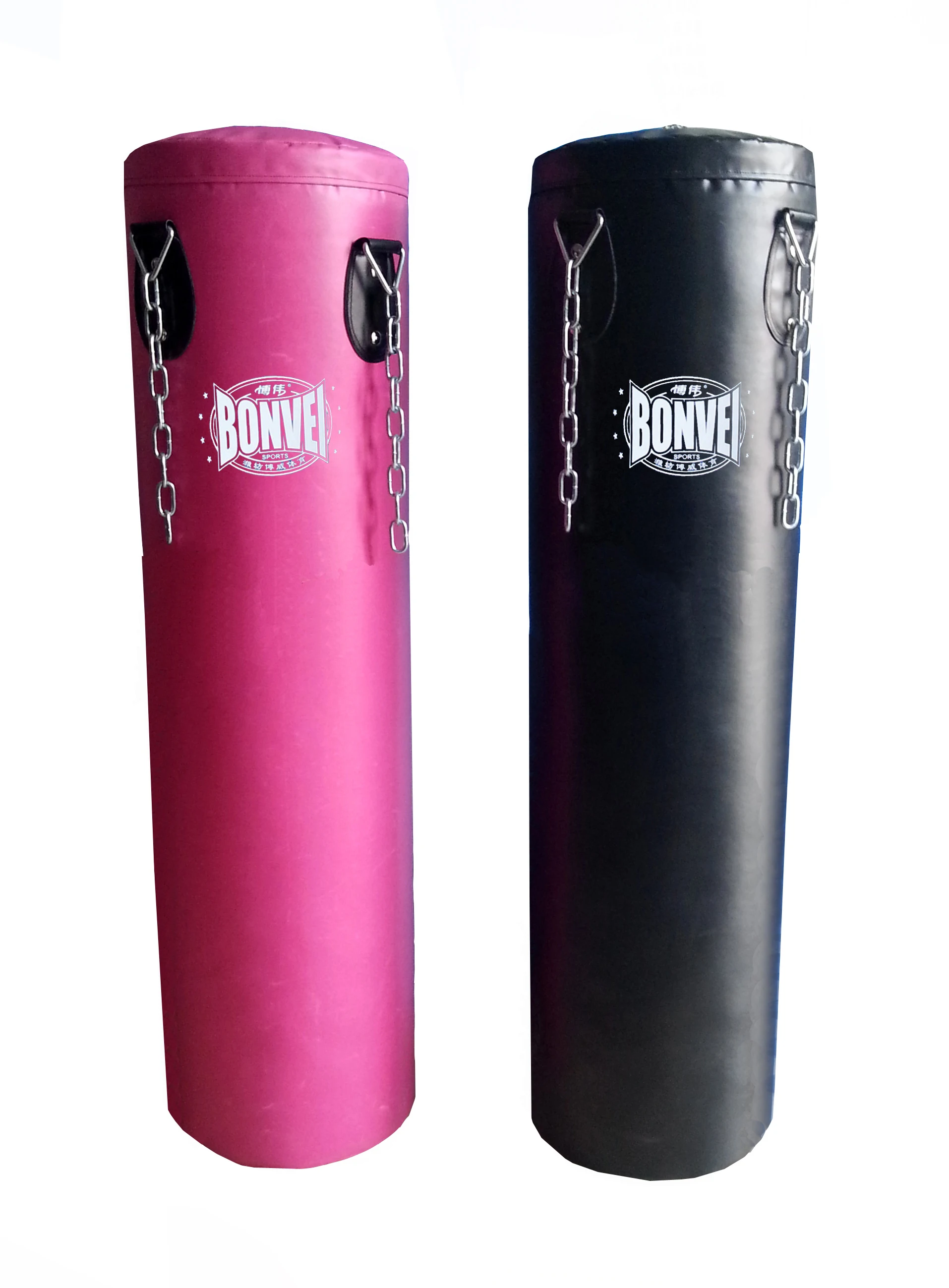 Muay Thai Heavy Bags / Boxing Punching Bags / Pu Leather Kick Boxing