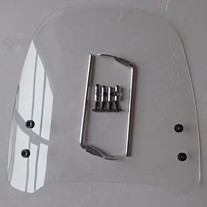 universal high impact windshield GY6 motorcycle windshield