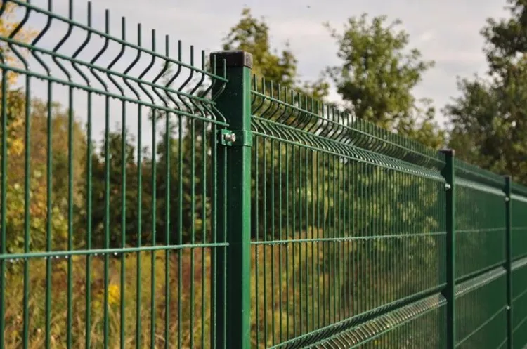 Decorative Pvc Coated Curved Welded Wire Mesh Fence - Buy Coated Welded ...